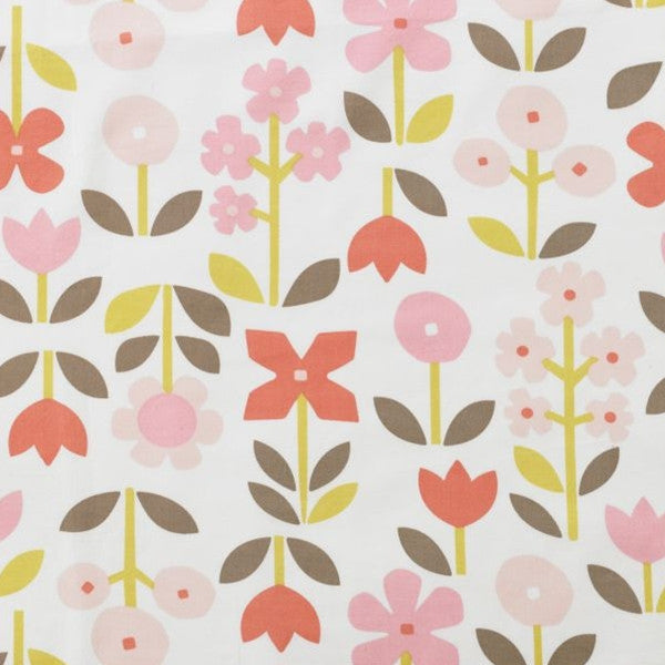 DwellStudio Crib Skirt ROSETTE Blossom