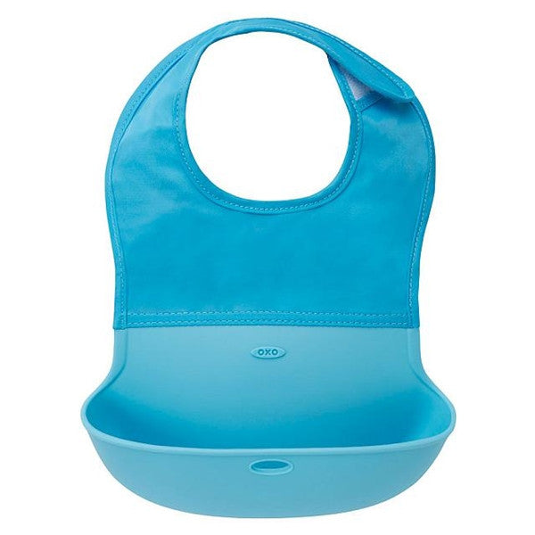 Oxo Tot - Slicone Bib-Aqua