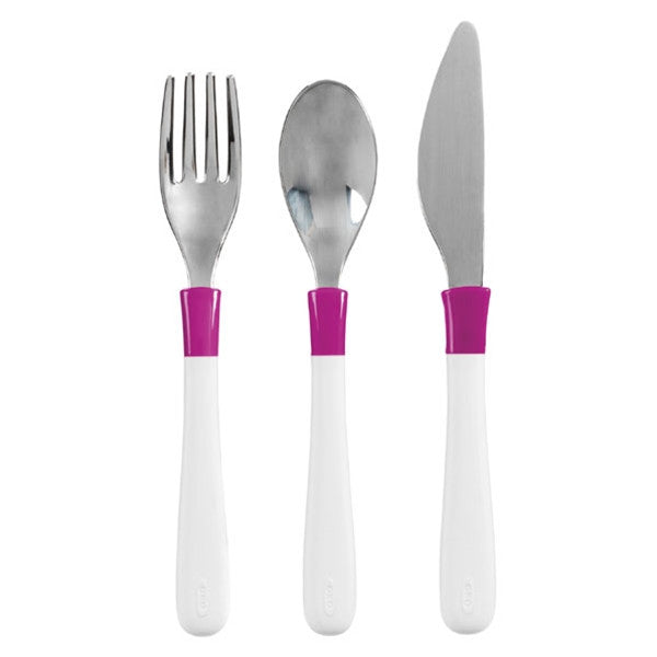 Oxo Tot - Big Kids Cutlery - Pink