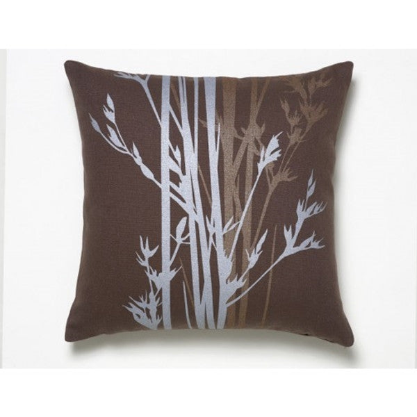 Amenity Hemp Pillow - Cove Cocoa Silver