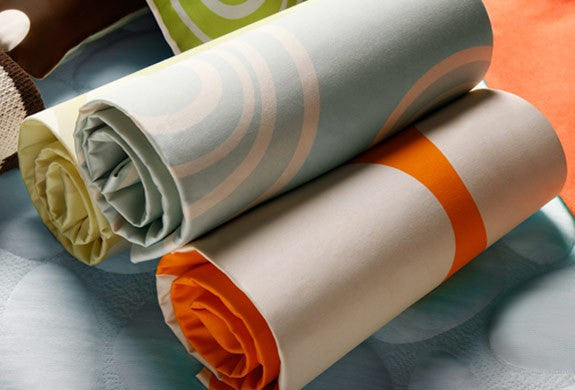 Nook Fitted Crib Sheet Puddle Sea Glass