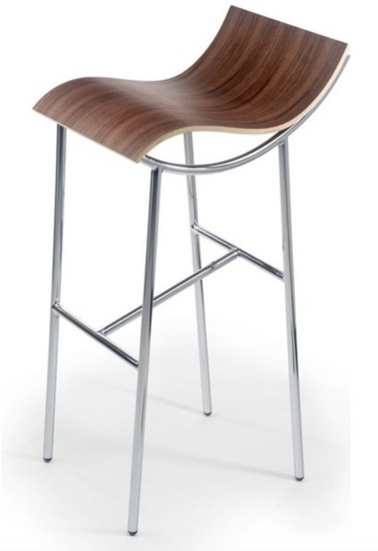 Offi ARP 30"Walnut Bar Stool