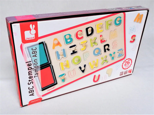 Janod - Stamp & Puzzle ABC