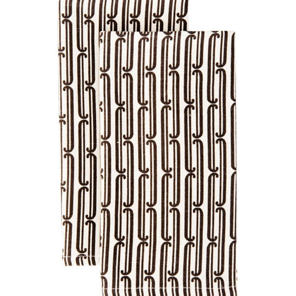 DwellStudio Napkins – Bodoni Ink Vellum (Set of 4)