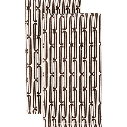 DwellStudio Napkins – Bodoni Ink Vellum (Set of 4)