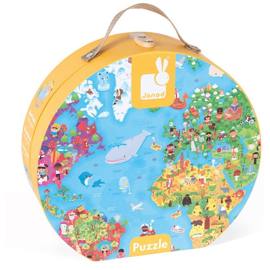 Janod - World Puzzle 300pcs