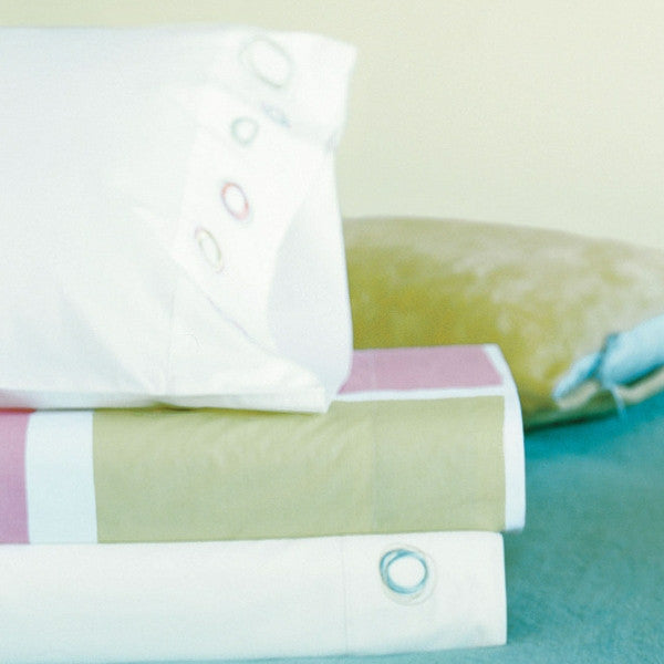 Area Bedding WHITE Mini Pair of Organic Standard Cases