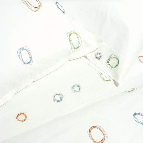 Area Bedding WHITE Mini Pair of Organic Standard Cases