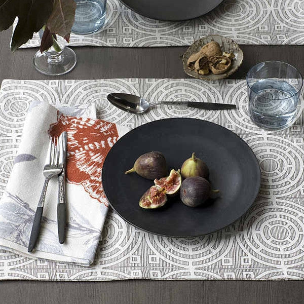 DwellStudio Placemats - Aerial Major Brown (Set of 4)