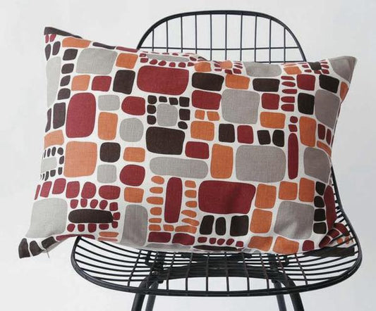 Area Bedding PEBBLES Orange Pillow