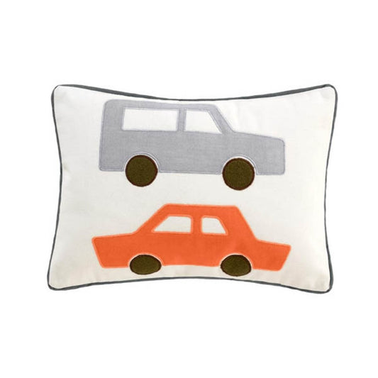 DwellStudio Boudoir Pillow - SKYLINE Lt. Blue