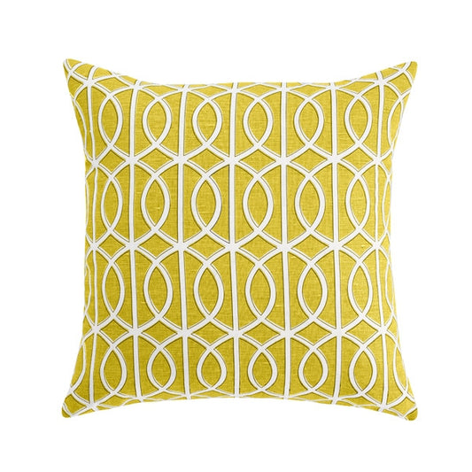 DwellStudio Pillow - Gate Citrine