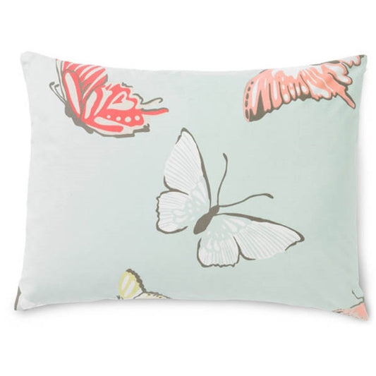 DwellStudio Single Standard Sham – BUTTERFLY Robin's Egg