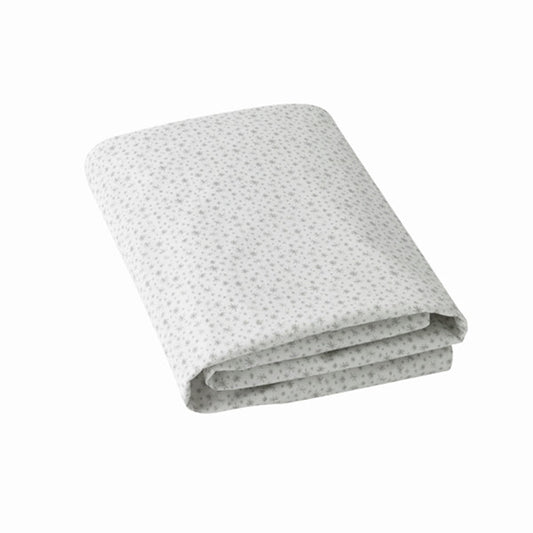 DwellStudio Fitted Crib Sheet – STARS Dove