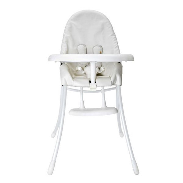 Bloom Nano Matt White Highchair Coconut White