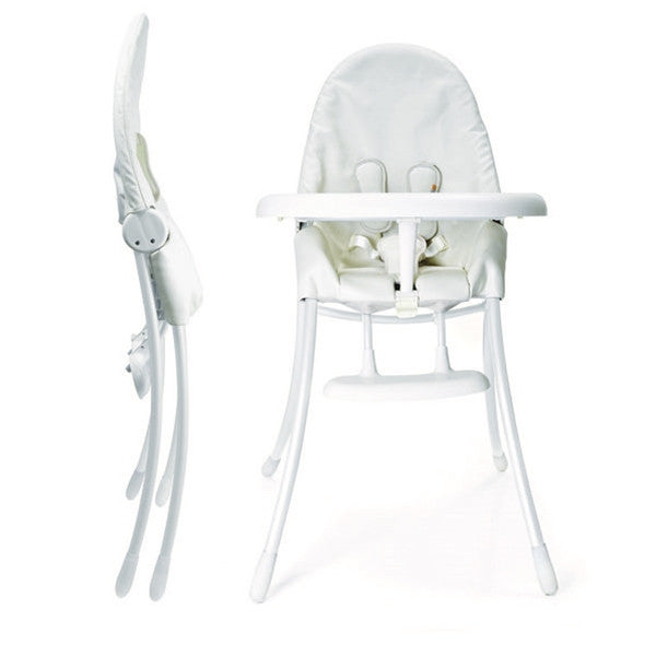 Bloom Nano Matt White Highchair Coconut White