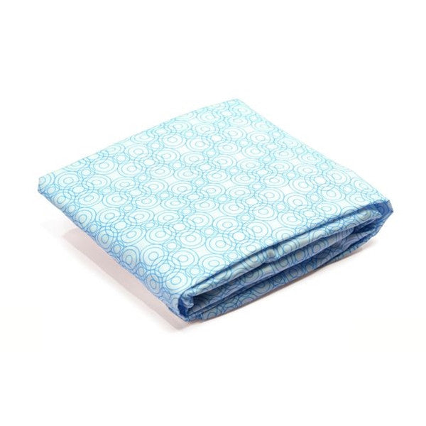 Bloom Lollipop Fitted Sheet Bedding - Bermuda Blue - Alma Mini