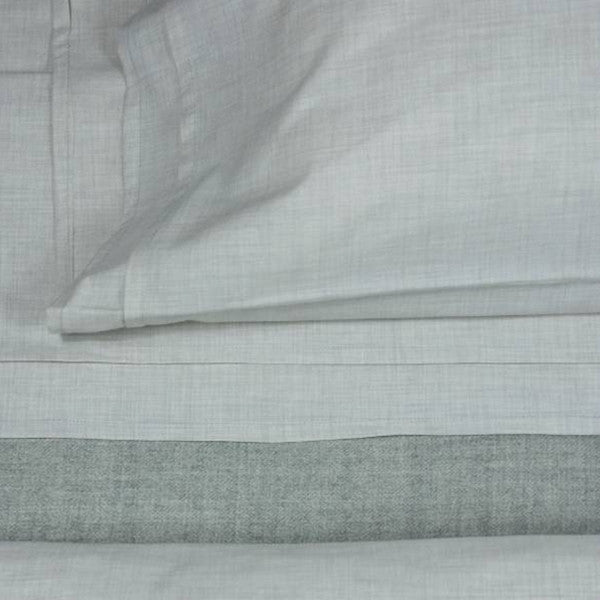 Area Bedding HEATHER Cement Duvet Cover - Twin