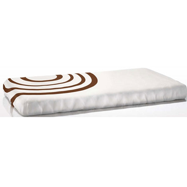 NOOK Fitted Crib Sheet Ripple - Bark