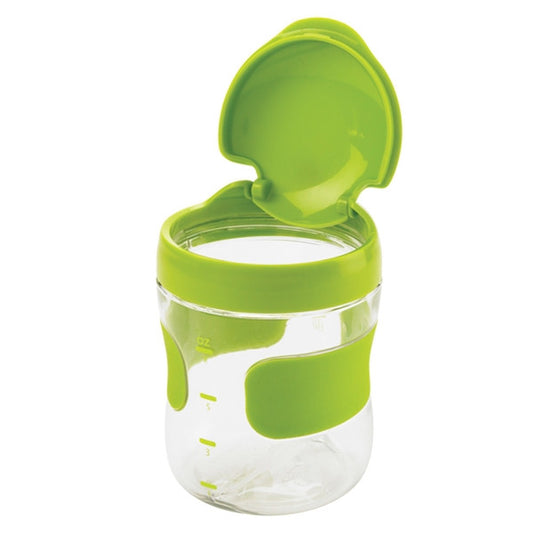 Oxo Tot - Large Flip-Top Snack Cup-green