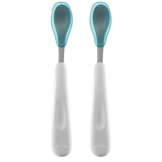 Oxo Tot - Feeding Spoon Set Aqua