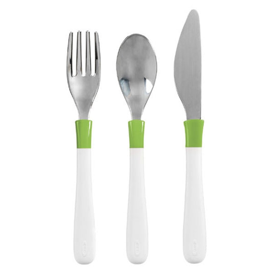Oxo Tot - Big Kids Cutlery - Green