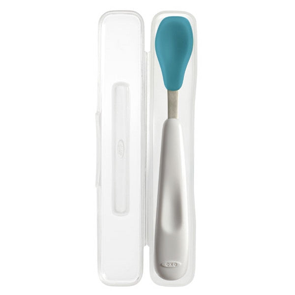 Oxo Tot - On-the-go Feeding Spoon - Aqua