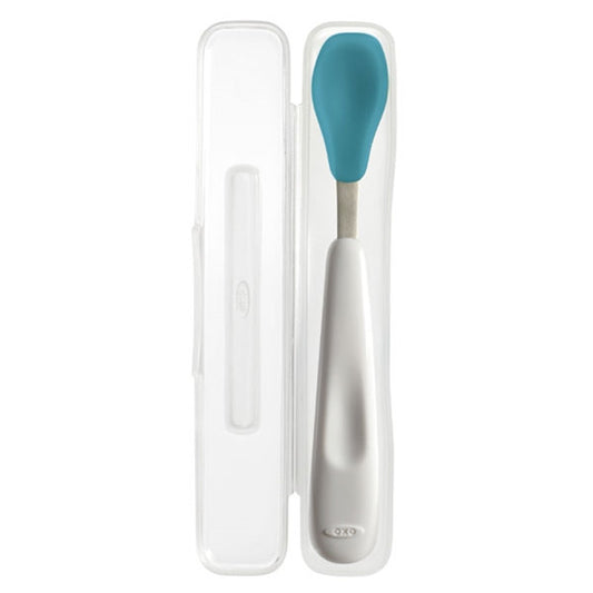 Oxo Tot - On-the-go Feeding Spoon - Aqua