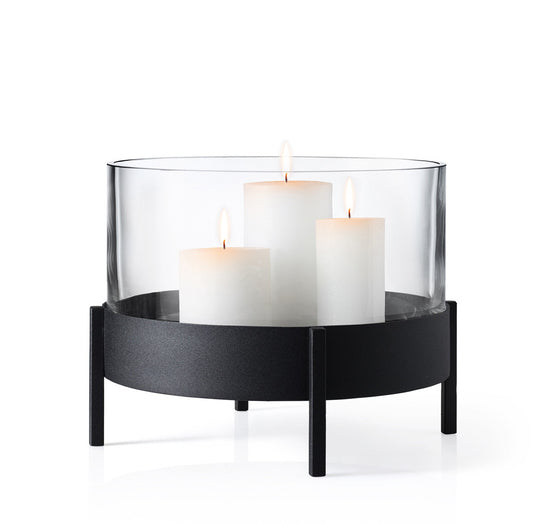 Blomus NERO Pillar Candle Tray