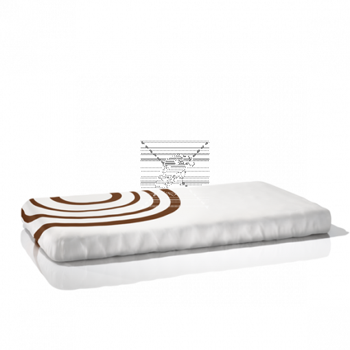 Nook Fitted Crib Sheet Ripple Bark