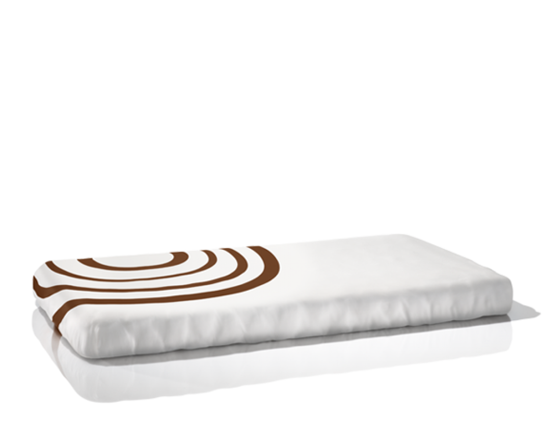 Nook Fitted Crib Sheet Ripple Bark