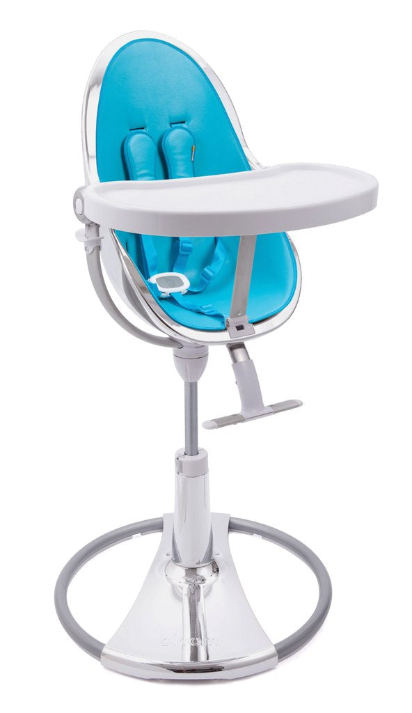 Bloom Fresco Chrome High Chair Silver