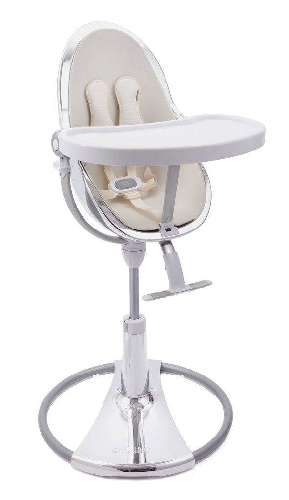 Bloom Fresco Chrome High Chair Silver