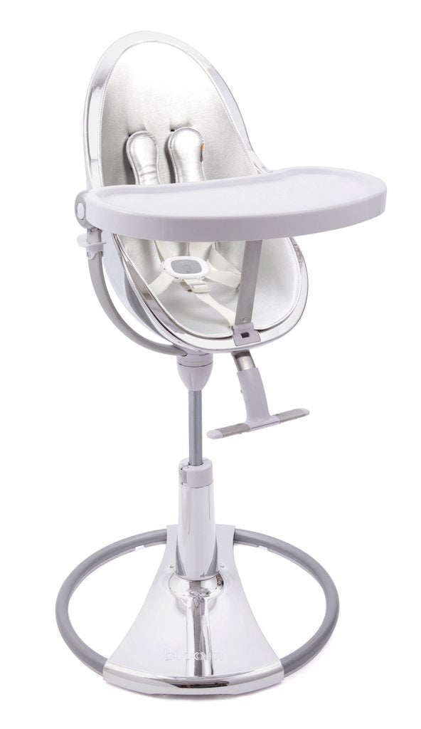 Bloom Fresco Chrome High Chair Silver