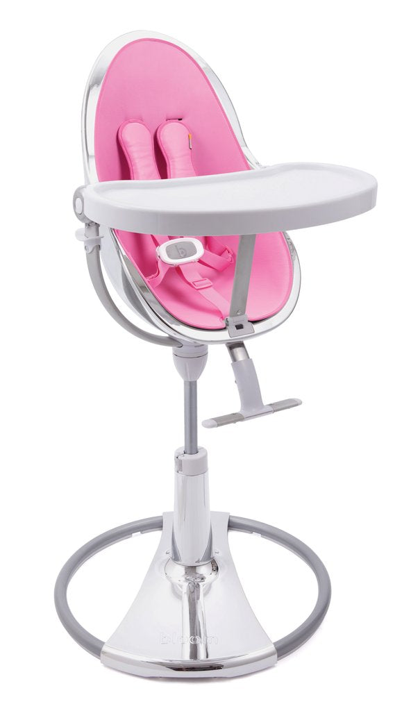 Bloom Fresco Chrome High Chair Silver