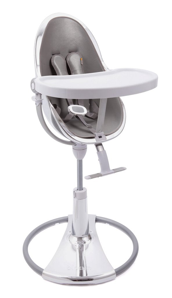 Bloom Fresco Chrome High Chair Silver
