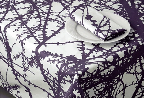 Unison Larch Blackberry napkins (set of 4)