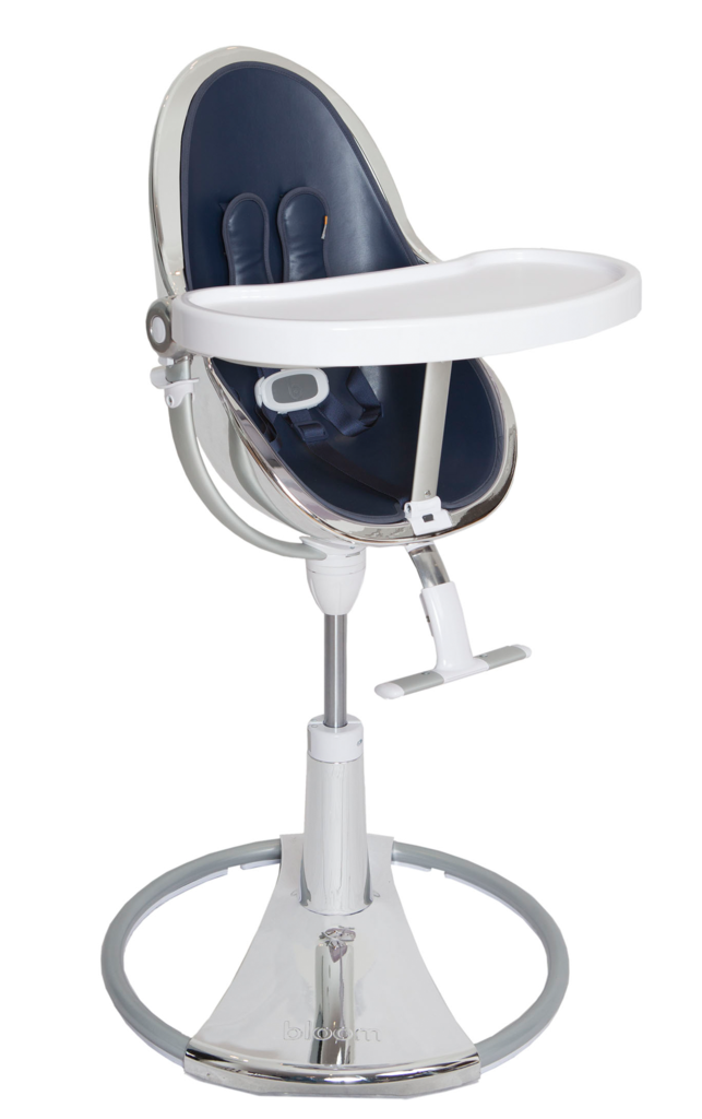 Bloom Fresco Chrome High Chair Silver