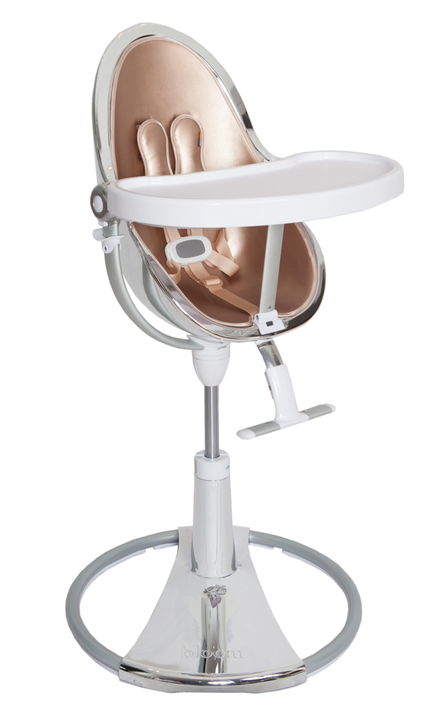 Bloom Fresco Chrome High Chair Silver